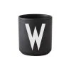 Bols, Tasses Et Mugs Tasse Noire Design Letters Porcelaine Noir -Bols, tasses et mugs Soldes Magasin tasse noire design letters porcelaine noir 48