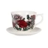 Maisons Du Monde Bols, Tasses Et Mugs Tasse Soucoupe En Grès Blanc Et Doré à Motifs Multicolore - Lot De 2 -Bols, tasses et mugs Soldes Magasin tasse soucoupe en gres blanc et dore a motifs multicolore 1000 12 24 227574 1 1