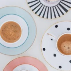 Yvonne Ellen Bols, Tasses Et Mugs Tasses à Café Et Soucoupe En Porcelaine Panthère - Lot De 2 -Bols, tasses et mugs Soldes Magasin tasses a cafe et soucoupe en porcelaine panthere lot de 2 4