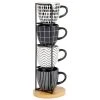 Maisons Du Monde Bols, Tasses Et Mugs Tasses En Grès Noir Et Blanc Motifs Graphiques (x4) Support En Métal Noir -Bols, tasses et mugs Soldes Magasin tasses en gres noir et blanc motifs graphiques x4 support en metal noir 1000 0 0 215373 1