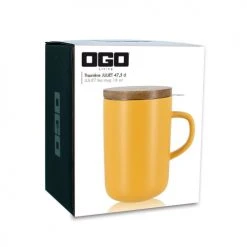 OGO Living Bols, Tasses Et Mugs Tisanière Avec Couvercle En Grès Et Acacia 475 Ml -Bols, tasses et mugs Soldes Magasin tisaniere avec couvercle en gres et acacia 475 ml 13