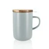 OGO Living Bols, Tasses Et Mugs Tisanière Avec Couvercle En Grès Et Acacia 475 Ml -Bols, tasses et mugs Soldes Magasin tisaniere avec couvercle en gres et acacia 475 ml 18