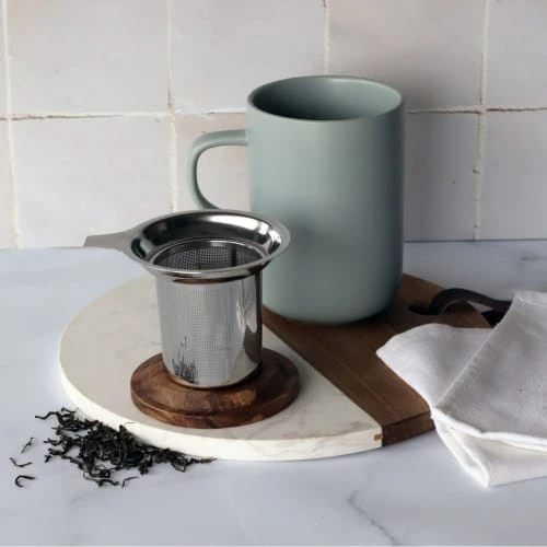 OGO Living Bols, Tasses Et Mugs Tisanière Avec Couvercle En Grès Et Acacia 475 Ml 8 OGO Living Bols, Tasses Et Mugs Tisanière Avec Couvercle En Grès Et Acacia 475 Ml – Image 6