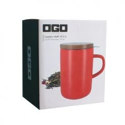 OGO Living Bols, Tasses Et Mugs Tisanière Avec Couvercle En Grès Et Acacia 475 Ml -Bols, tasses et mugs Soldes Magasin tisaniere avec couvercle en gres et acacia 475 ml 35