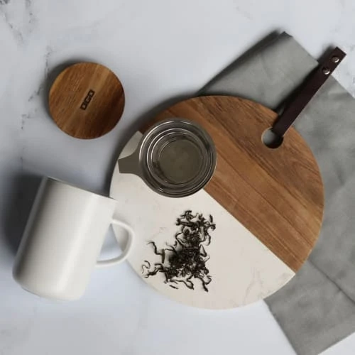 OGO Living Bols, Tasses Et Mugs Tisanière Avec Couvercle En Grès Et Acacia 475 Ml 6 OGO Living Bols, Tasses Et Mugs Tisanière Avec Couvercle En Grès Et Acacia 475 Ml – Image 4