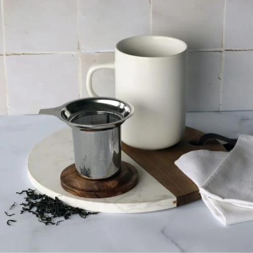 OGO Living Bols, Tasses Et Mugs Tisanière Avec Couvercle En Grès Et Acacia 475 Ml 8 OGO Living Bols, Tasses Et Mugs Tisanière Avec Couvercle En Grès Et Acacia 475 Ml – Image 6