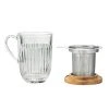 La Rochère Bols, Tasses Et Mugs Tisanière Avec Filtre Inox Ouessant 40 Cl En Verre Transparent -Bols, tasses et mugs Soldes Magasin tisaniere avec filtre inox ouessant 40 cl en verre transparent