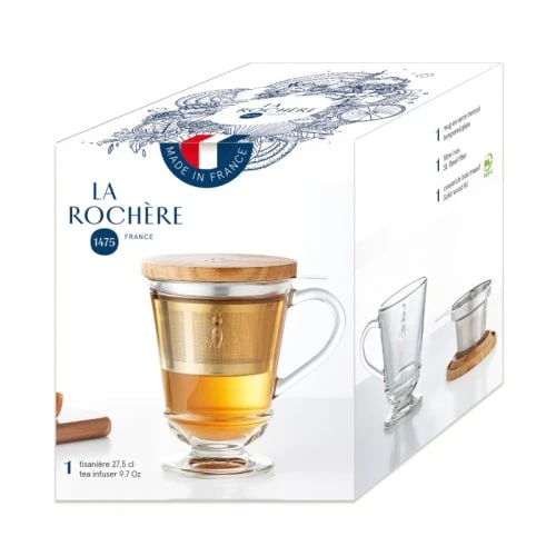 La Rochère Bols, Tasses Et Mugs Tisanière En Verre Transparent 5 La Rochère Bols, Tasses Et Mugs Tisanière En Verre Transparent – Image 3
